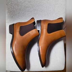 Men's Brown Leather Chelsea Boots